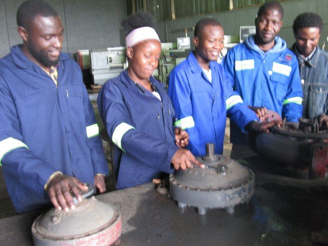 Classroom training at KVTC